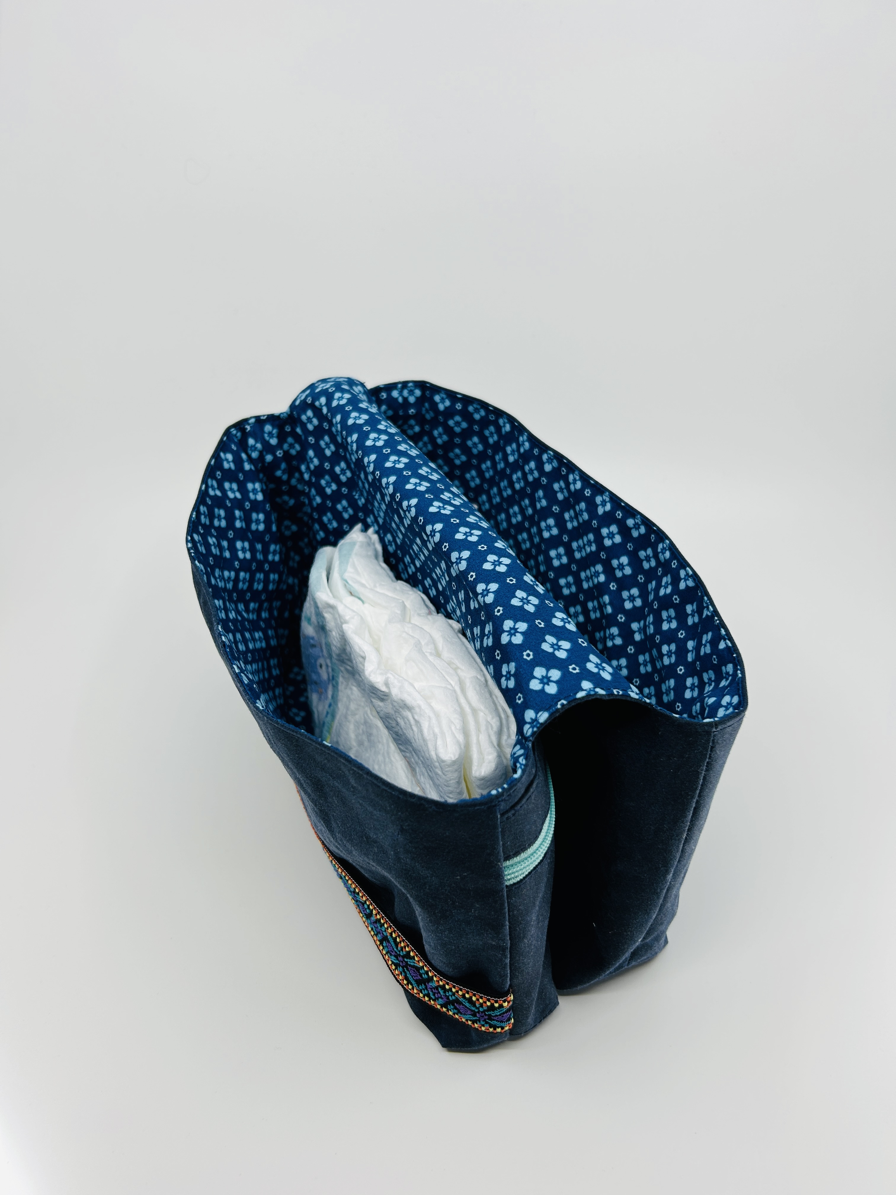 Windeltasche aus Oilskin